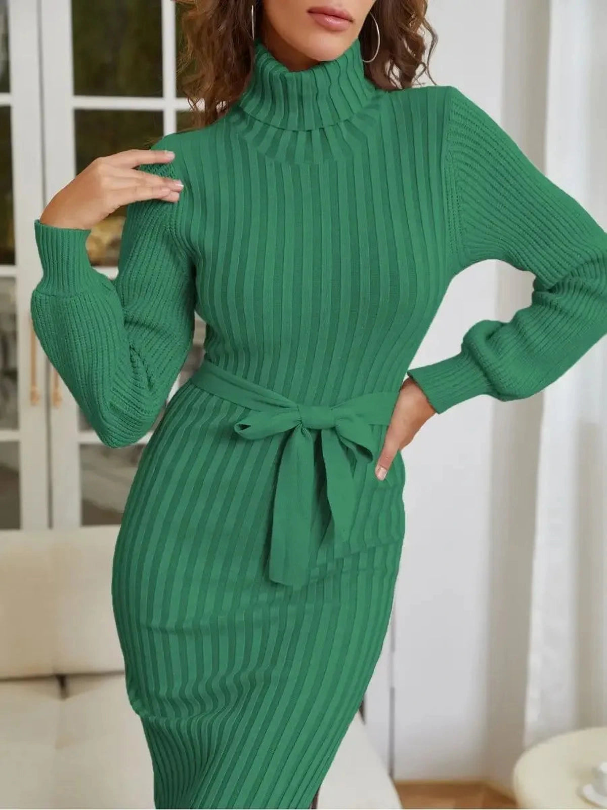Sage Midi Dress