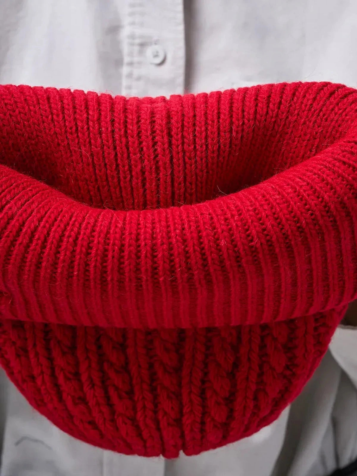 Scarlet Knitted Hat