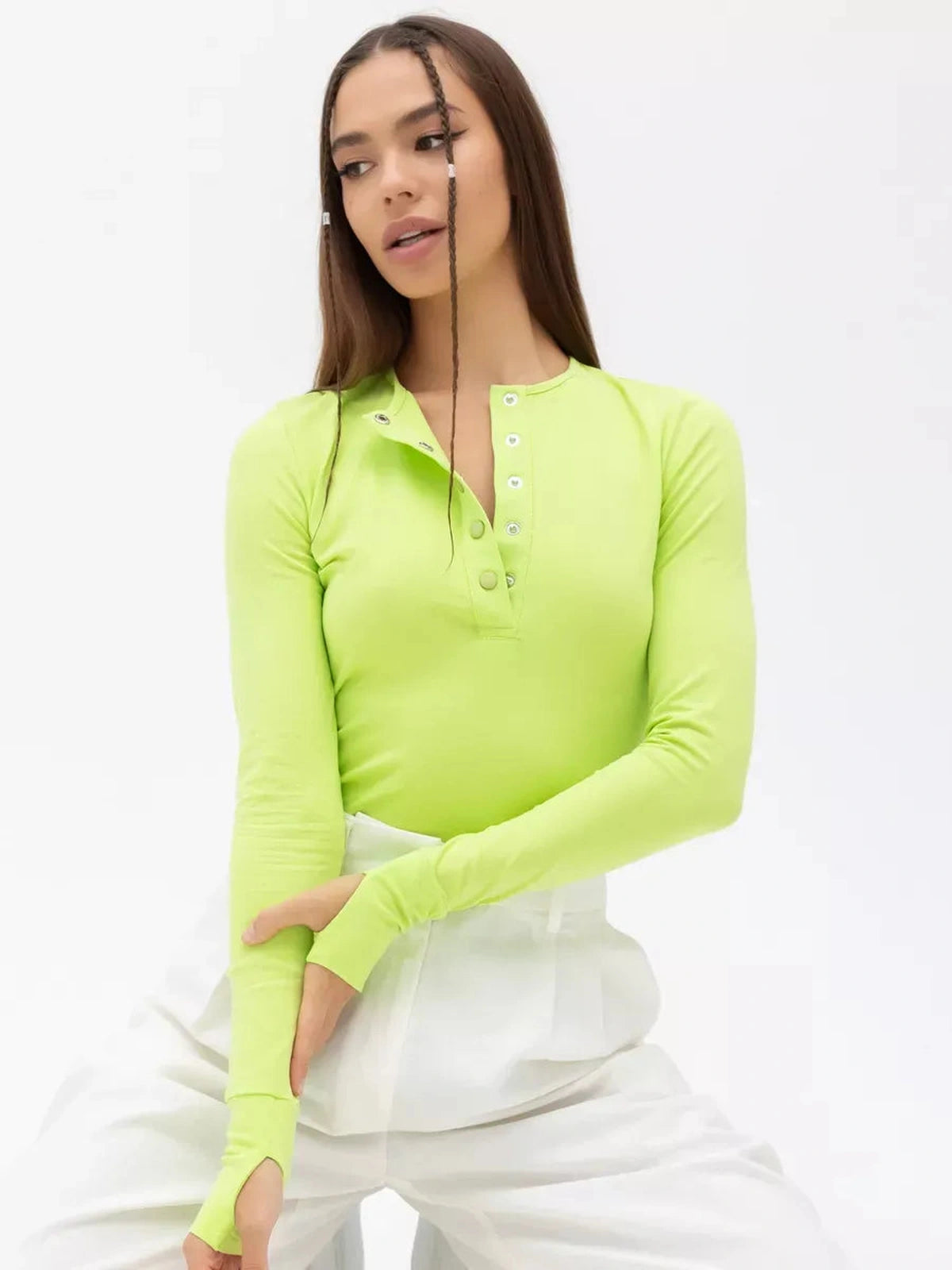 Lime Pullover