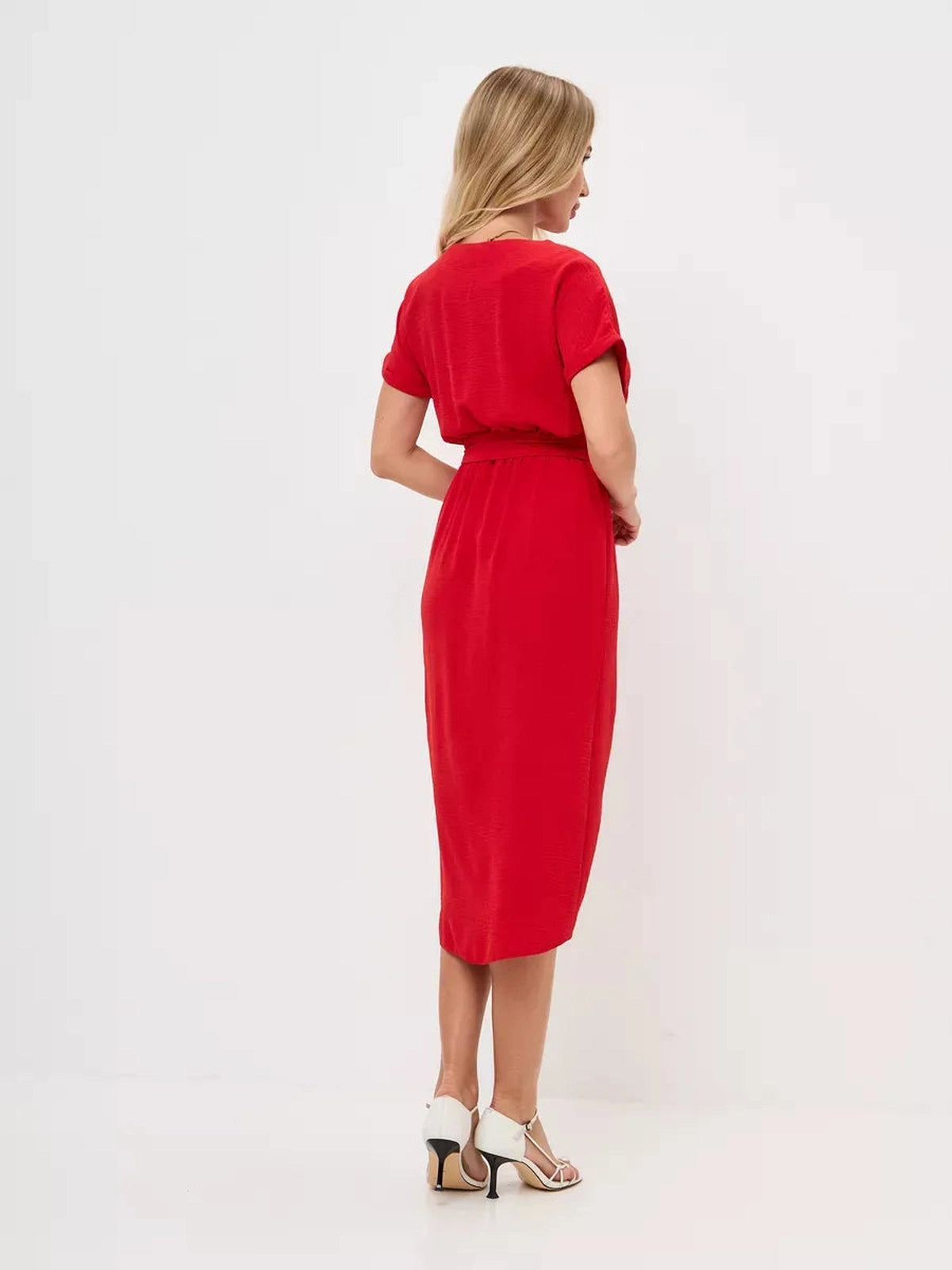 Carmine Midi Dress