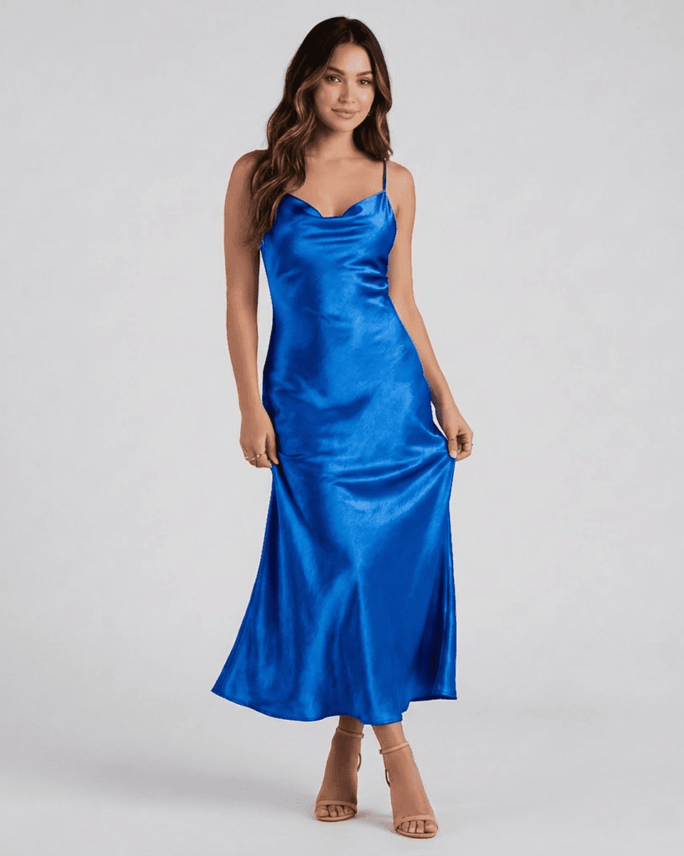 Azure Maxi Dress