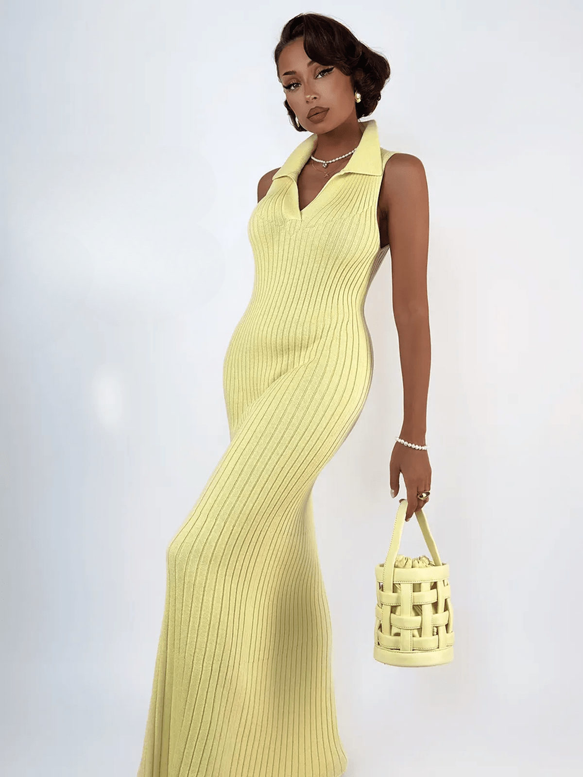 Lemon Maxi Dress