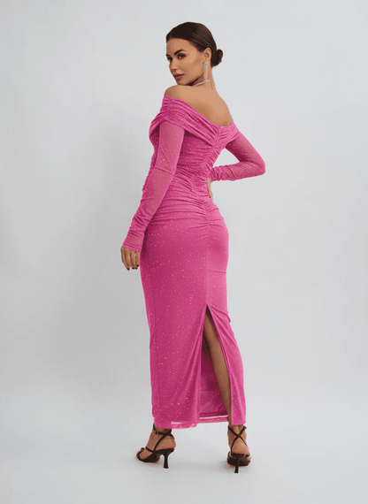 Fuchsia Maxi Dress