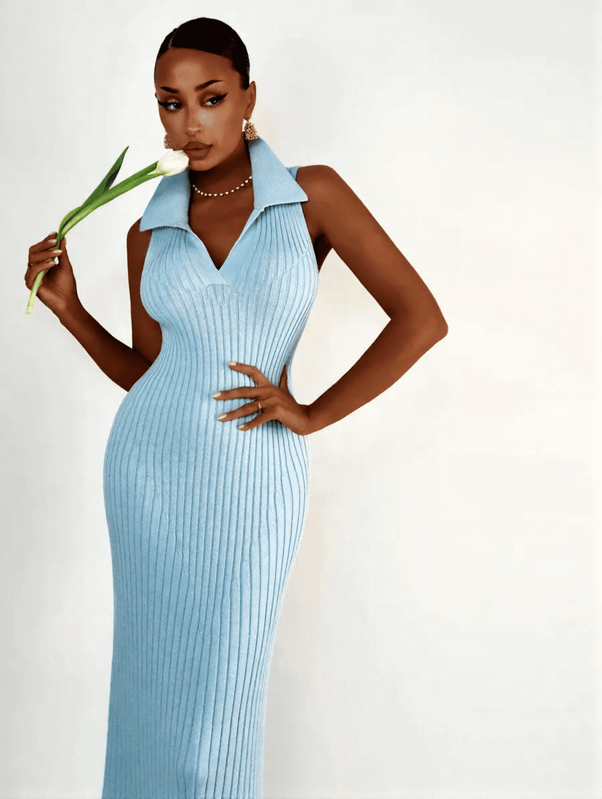 Azure Maxi Dress