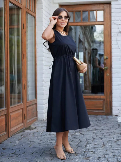 Noir Midi Dress