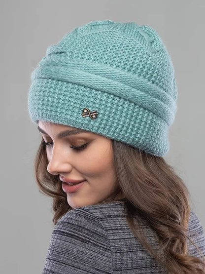 Mint Knitted Hat