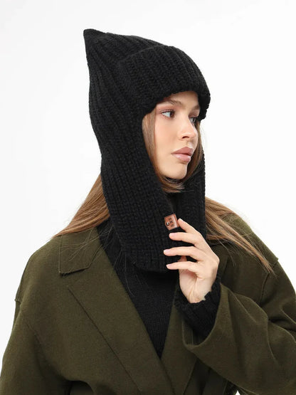 Noir Knitted Hat