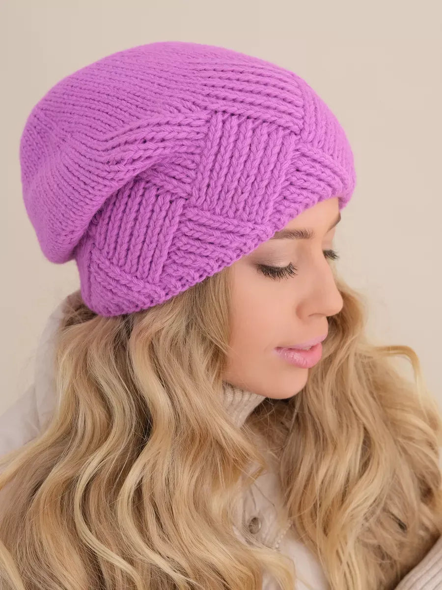 Magenta Beanie