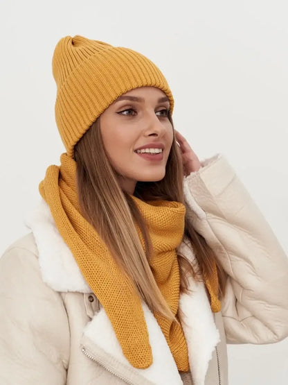 Marigold Beanie & Scarf Set