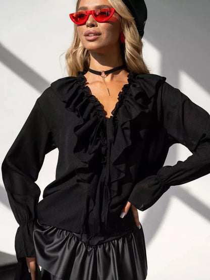 Noir Blouse