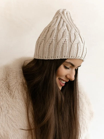 Almond Knit Hat