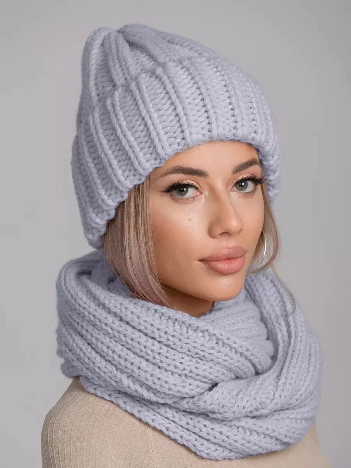 Lavender Winter Accessories Set