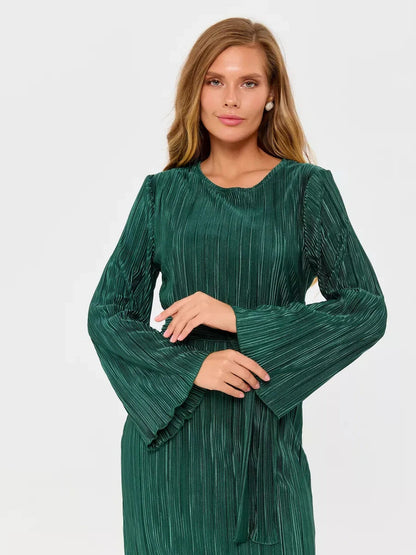 Emerald Midi Dress