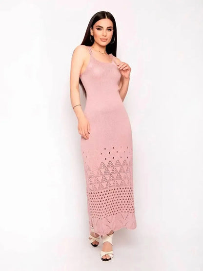Rosette Midi Dress