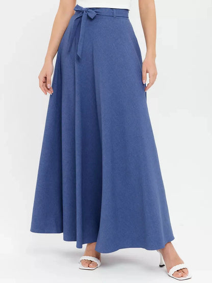 Indigo Maxi Skirt