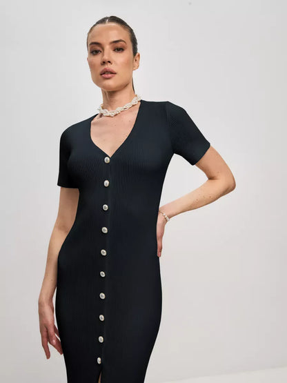 Onyx Midi Dress