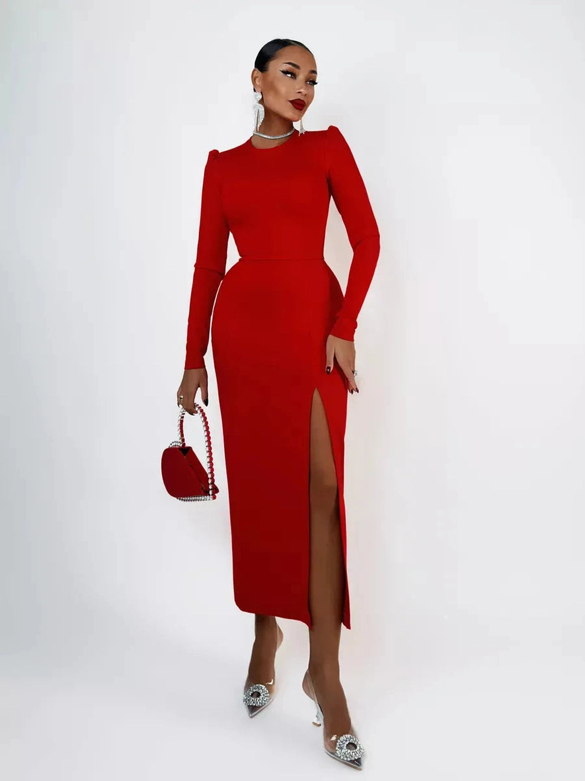 Scarlet Midi Dress