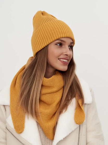 Marigold Beanie & Scarf Set