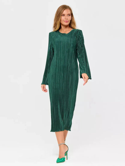 Emerald Midi Dress