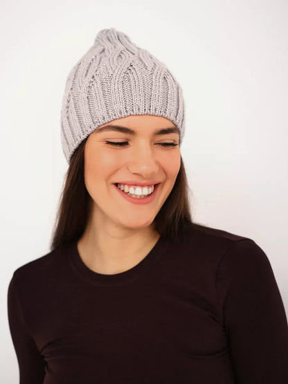 Lurex Knit Hat