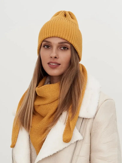 Marigold Beanie & Scarf Set