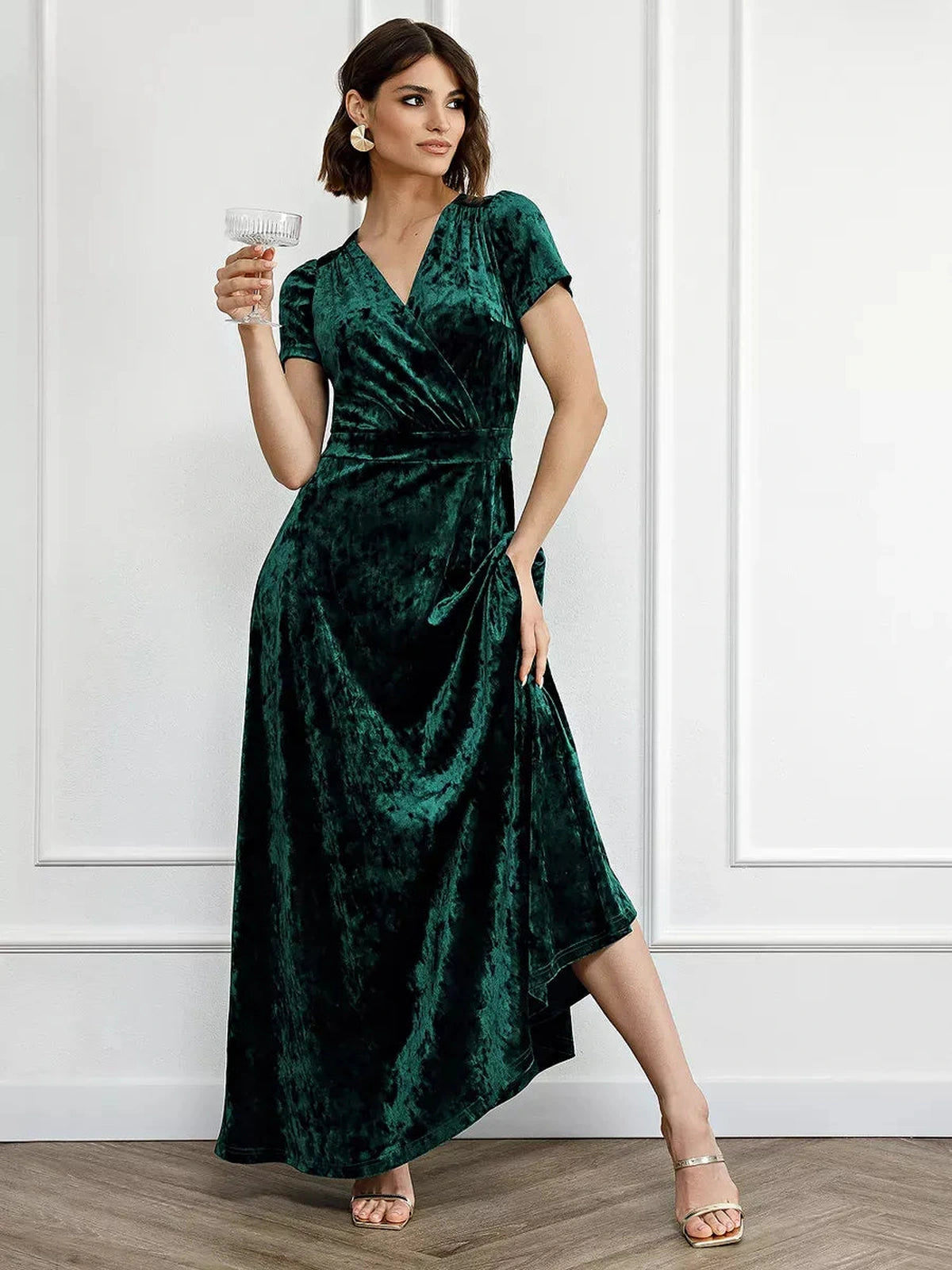 Emerald Maxi Dress
