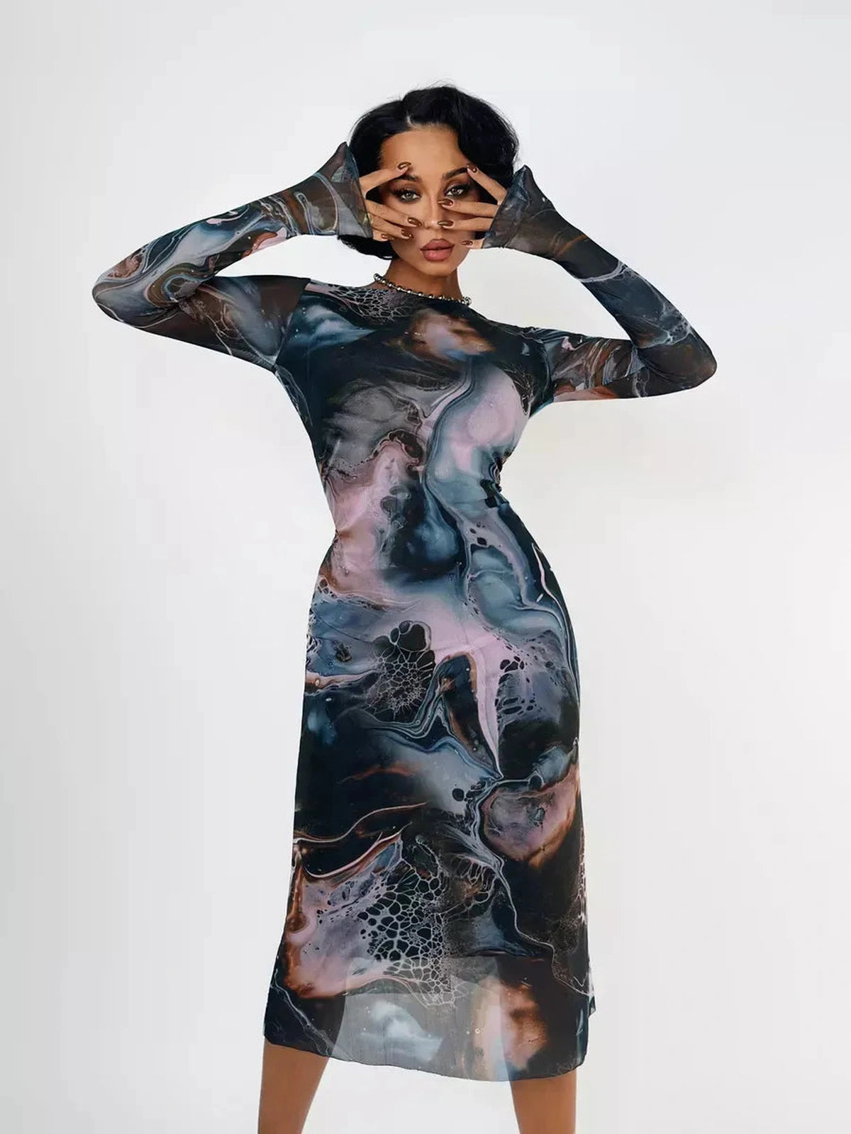 Nebula Midi Dress