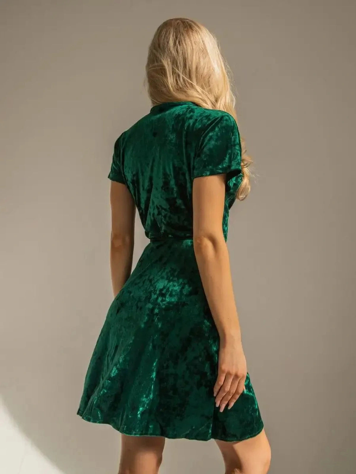 Emerald Mini Dress