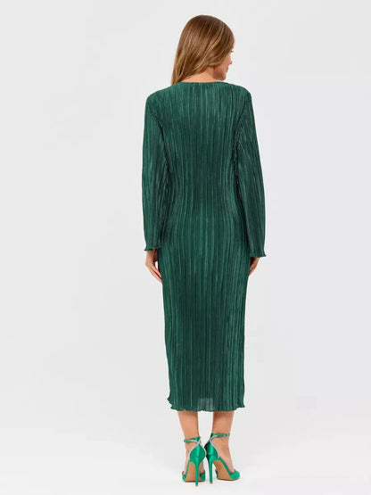 Emerald Midi Dress