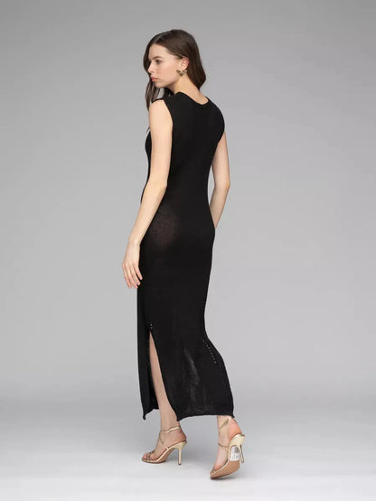 Noir Midi Dress