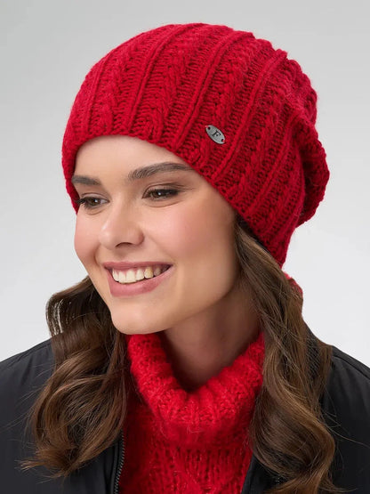 Scarlet Knitted Hat