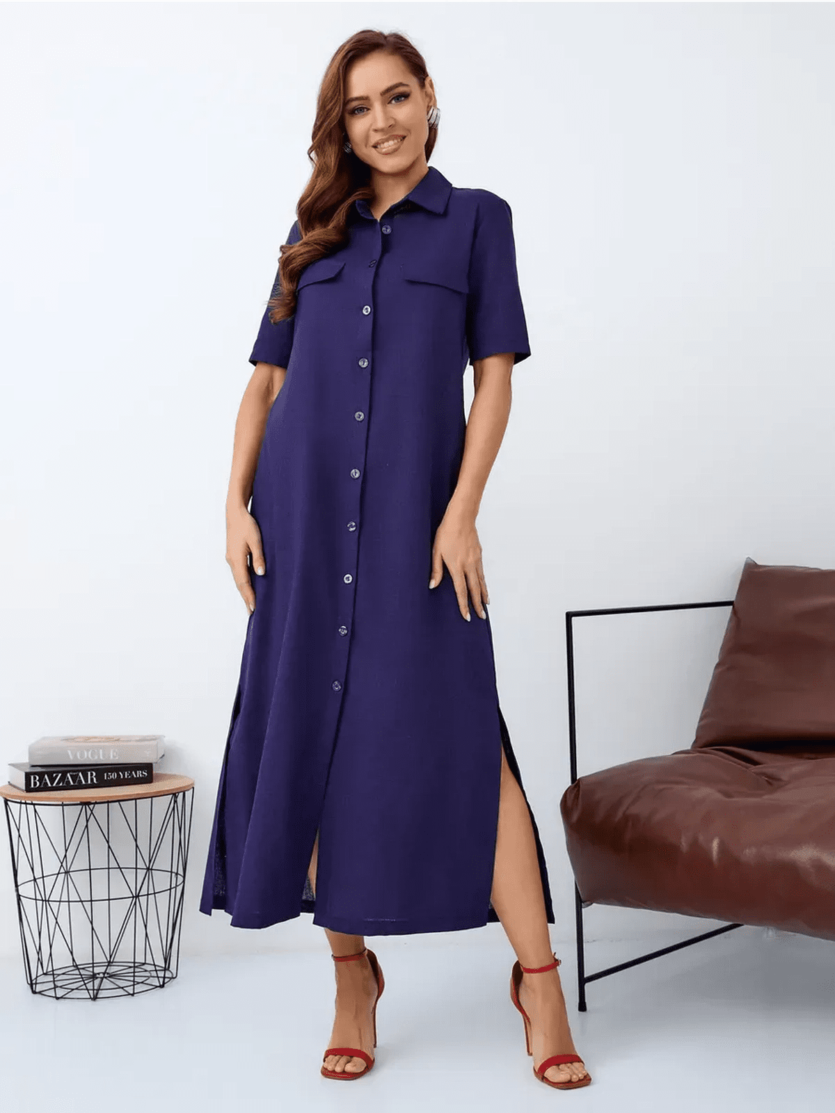 Sapphire Midi Dress