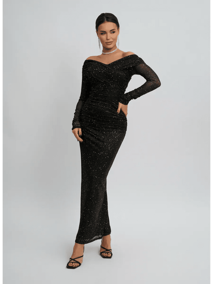 Noir Maxi Dress