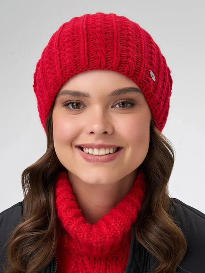 Scarlet Knitted Hat