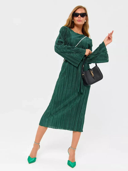 Emerald Midi Dress