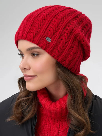 Scarlet Knitted Hat