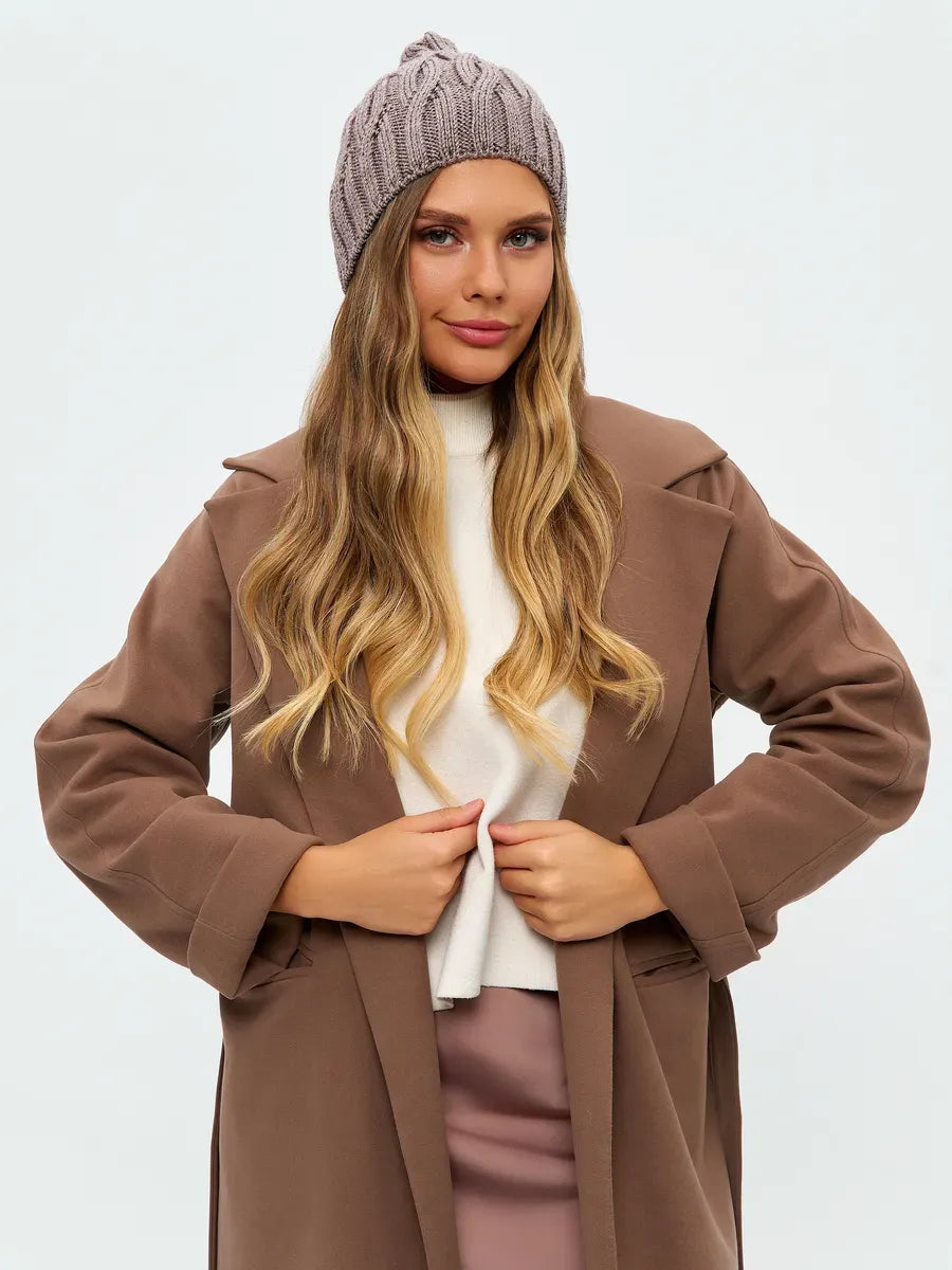 Capuccino Knit Hat