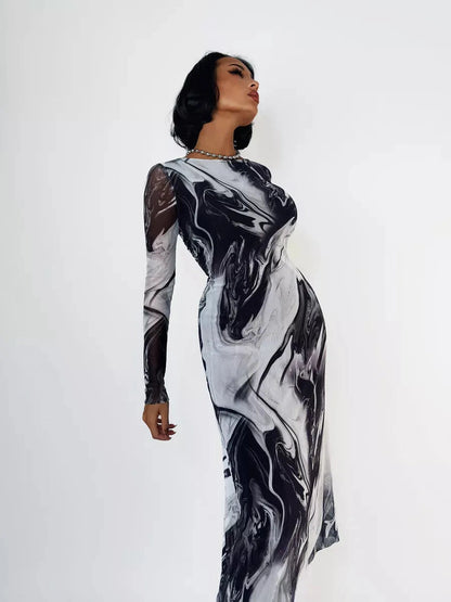 Orionis Midi Dress