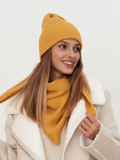 Marigold Beanie & Scarf Set