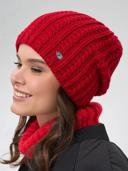 Scarlet Knitted Hat
