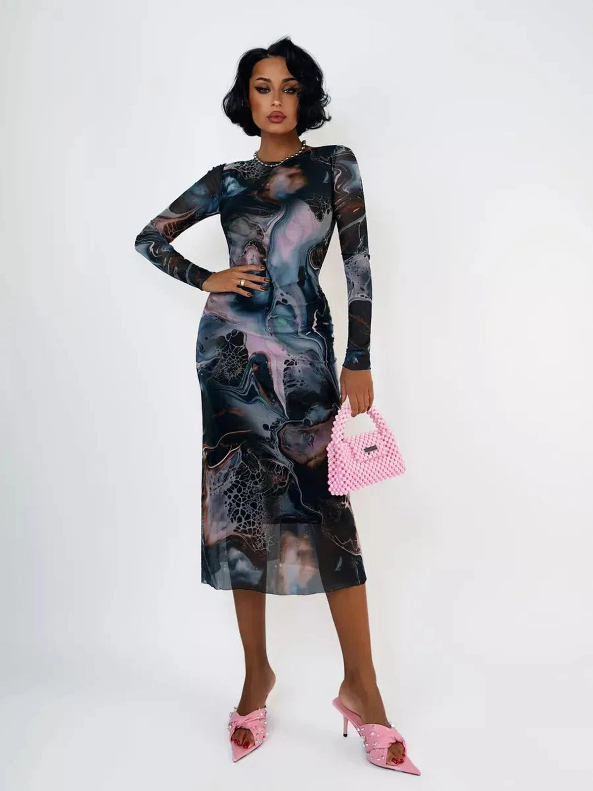 Nebula Midi Dress