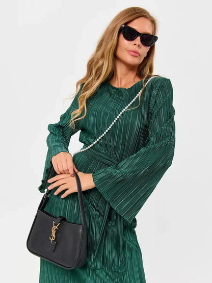 Emerald Midi Dress