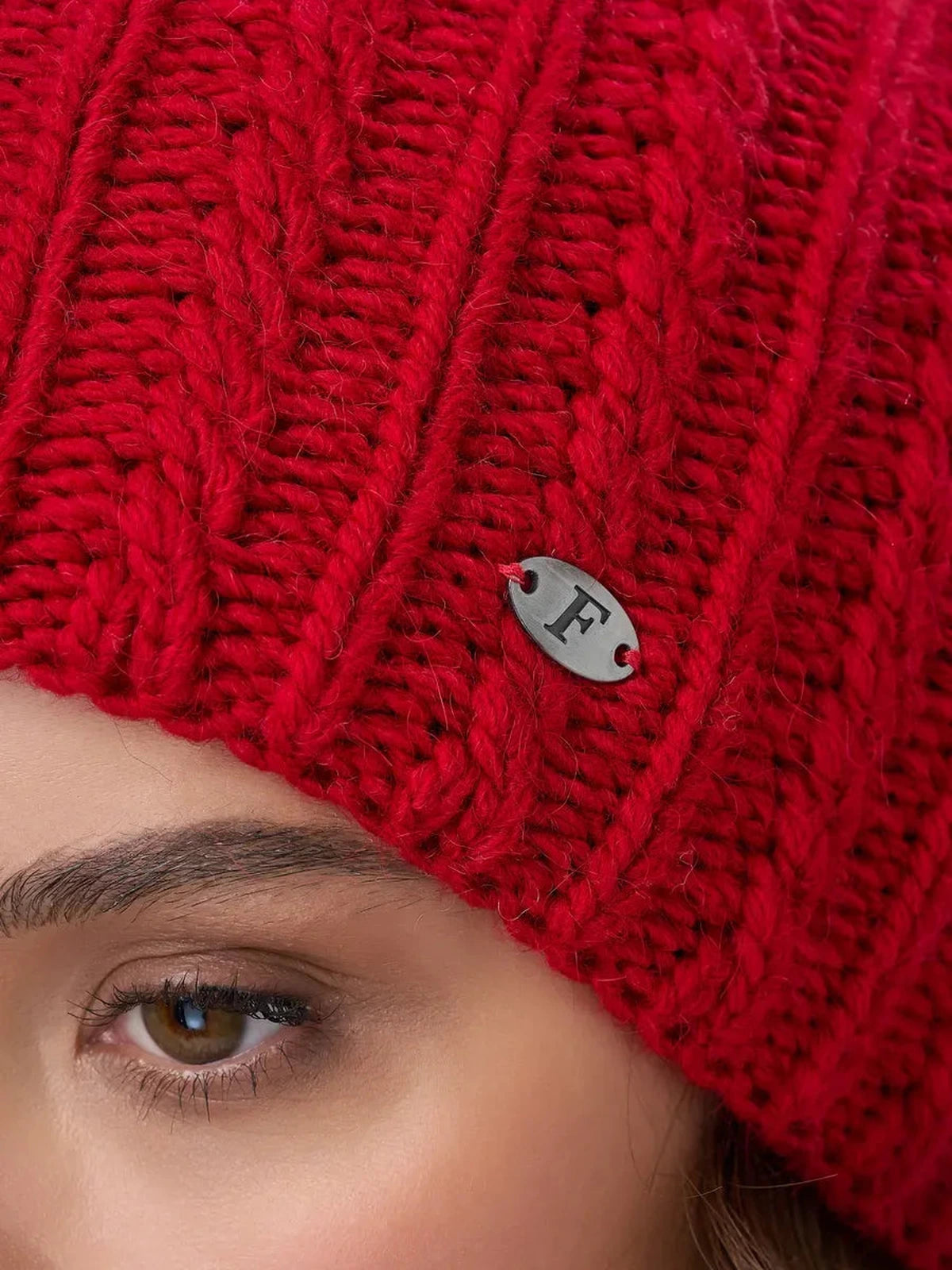 Scarlet Knitted Hat
