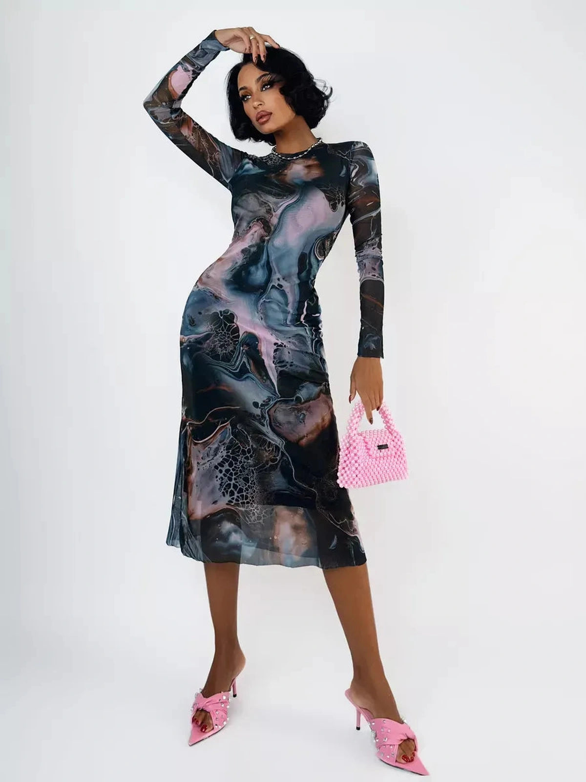 Nebula Midi Dress