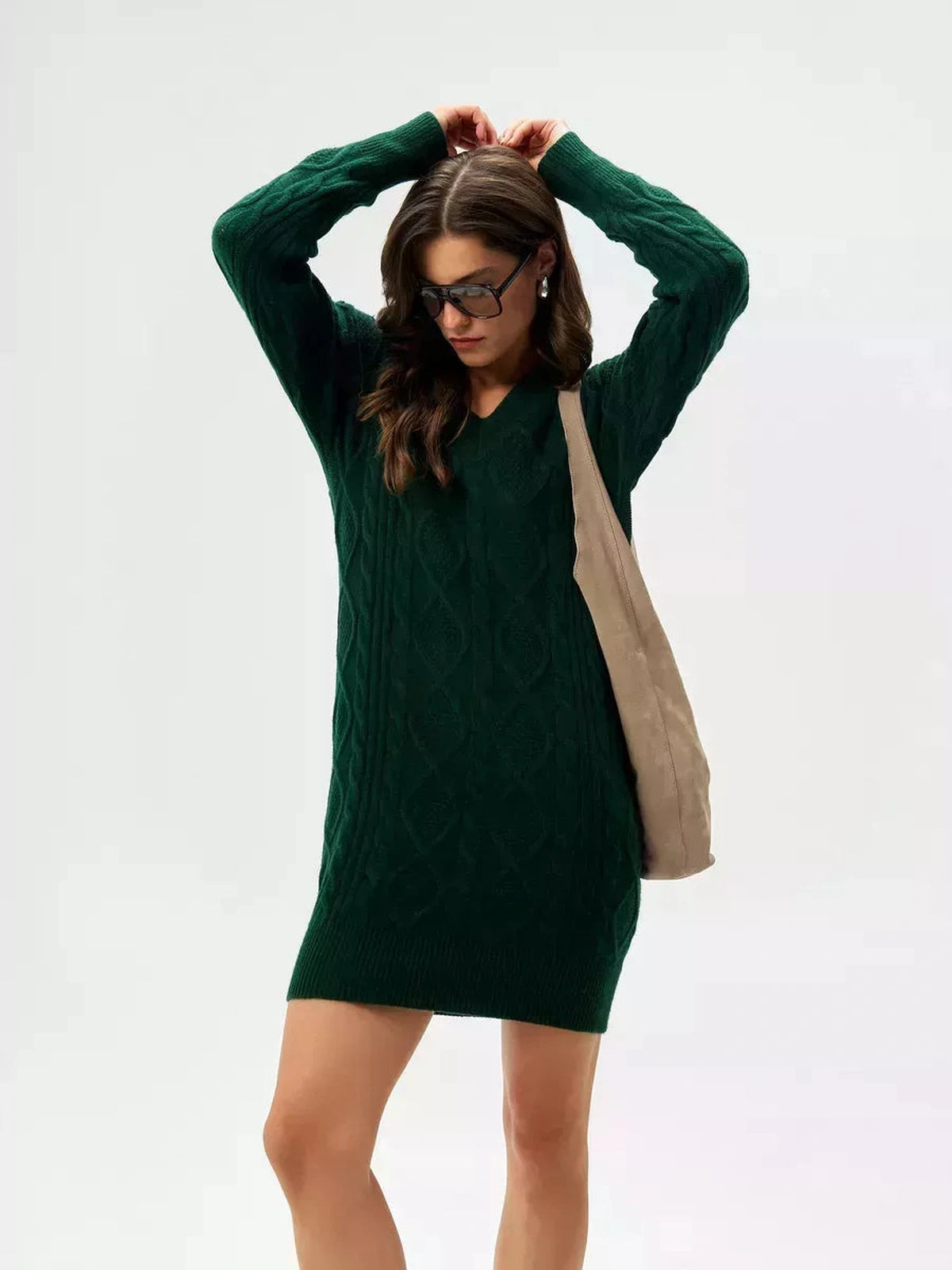Emerald Mini Dress