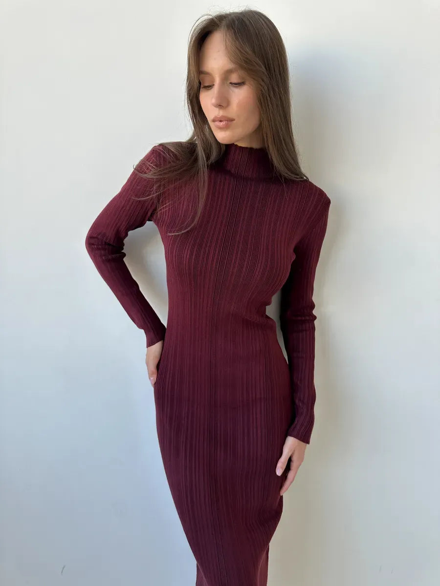 Marsala Maxi Dress