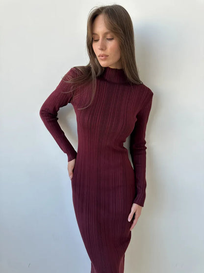 Marsala Maxi Dress