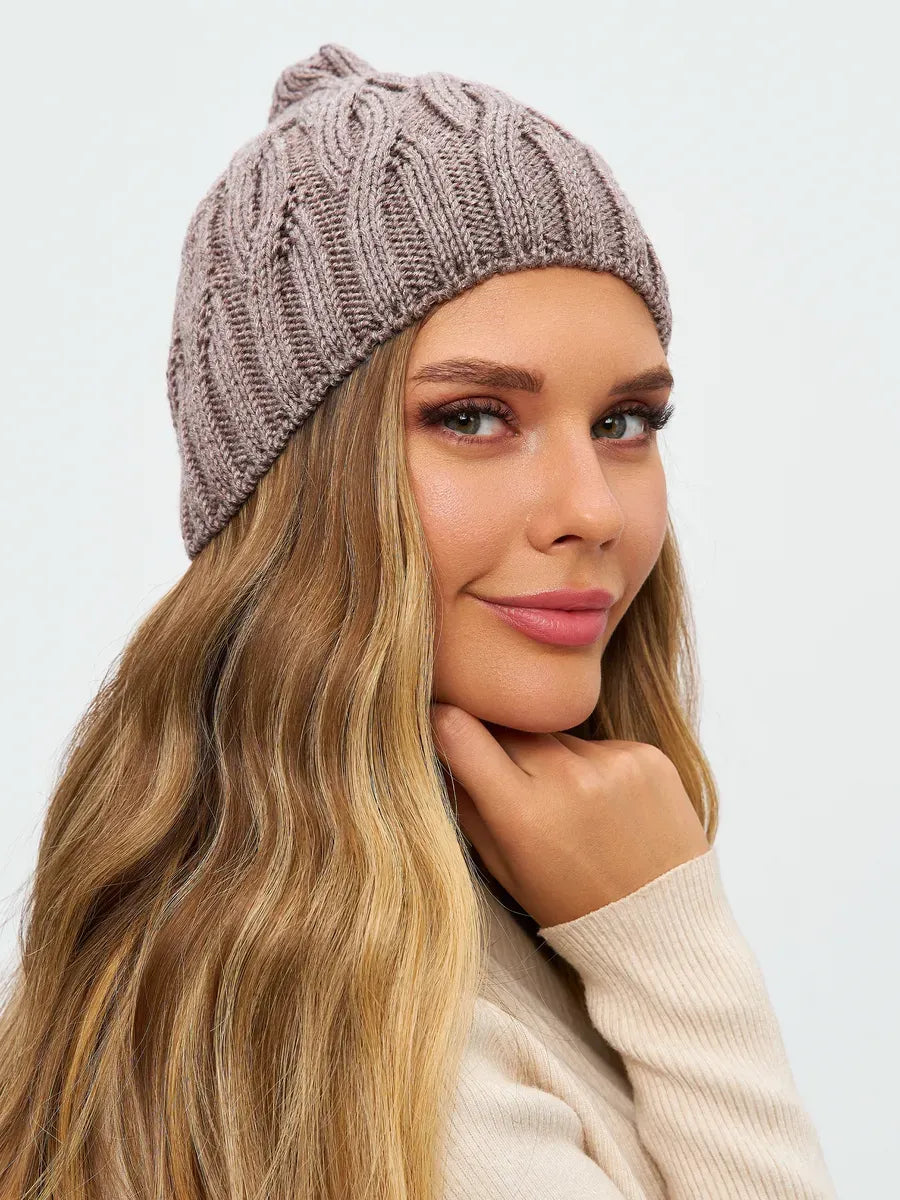 Capuccino Knit Hat