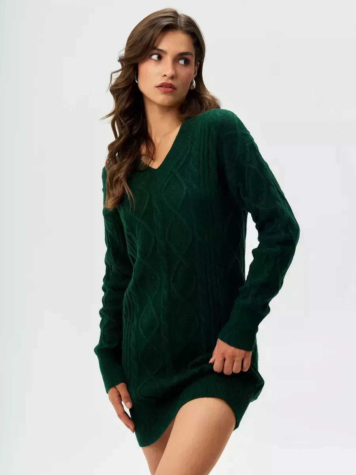 Emerald Mini Dress