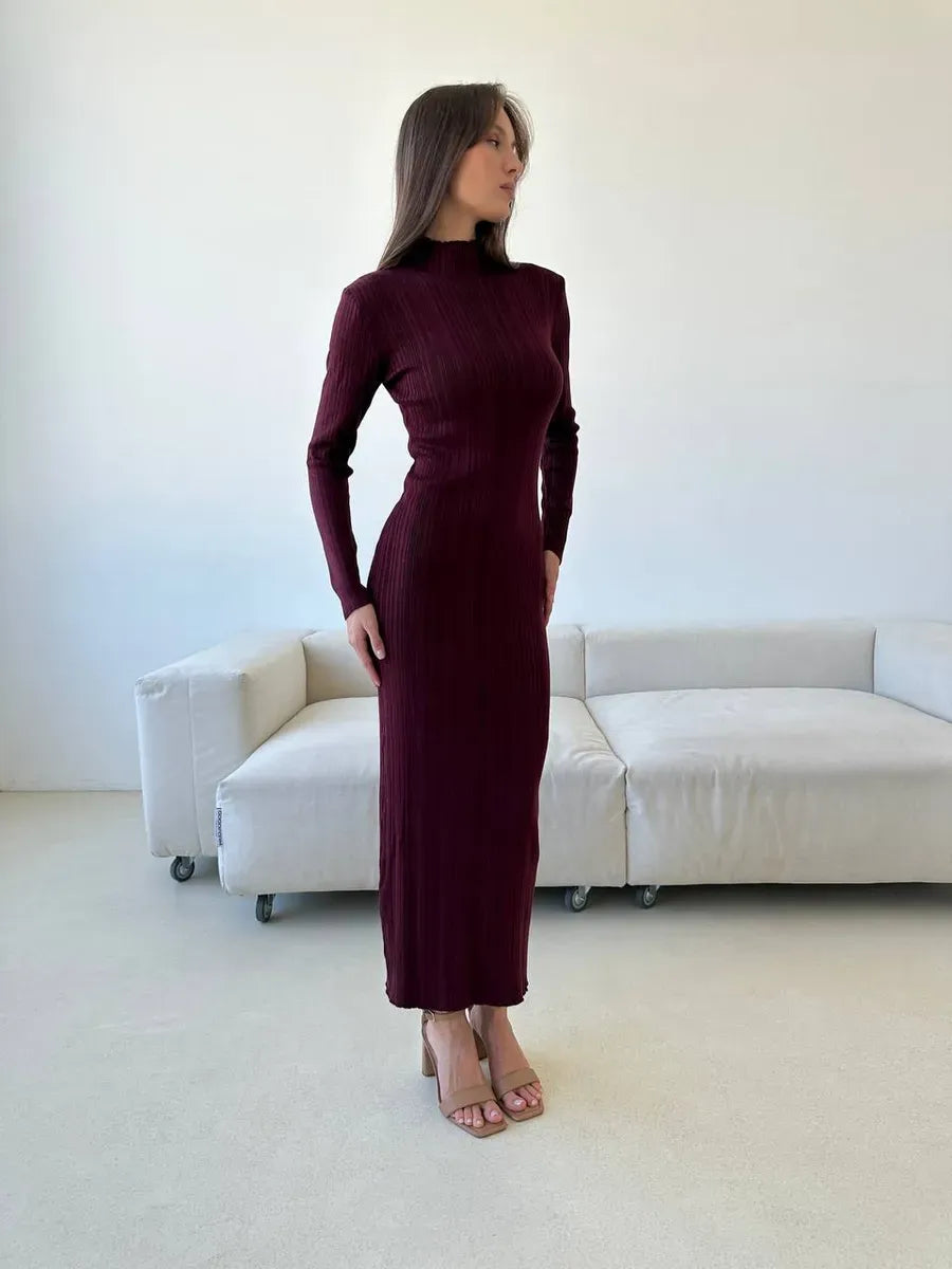 Marsala Maxi Dress